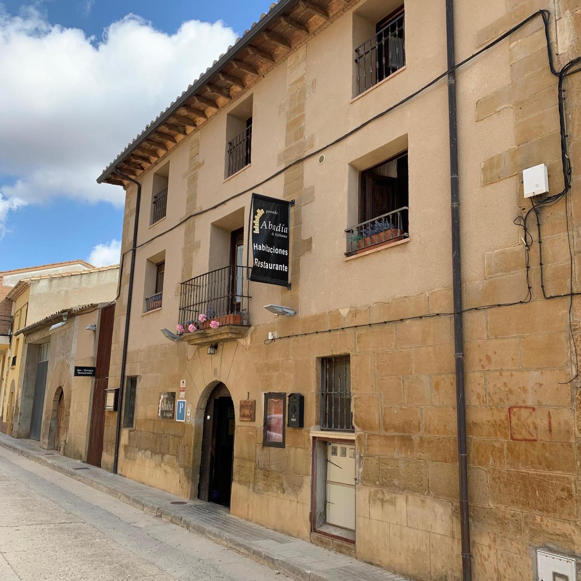 Posada Abadia De Siétamo 外观 照片